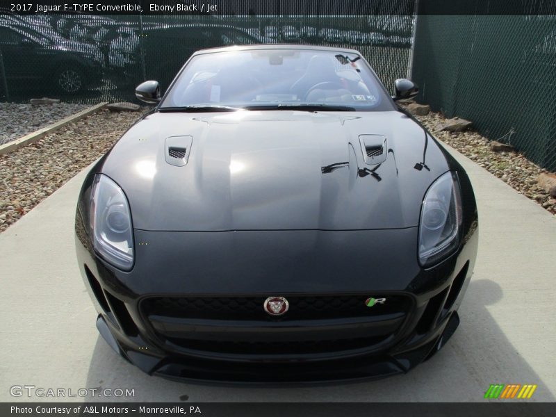 Ebony Black / Jet 2017 Jaguar F-TYPE Convertible