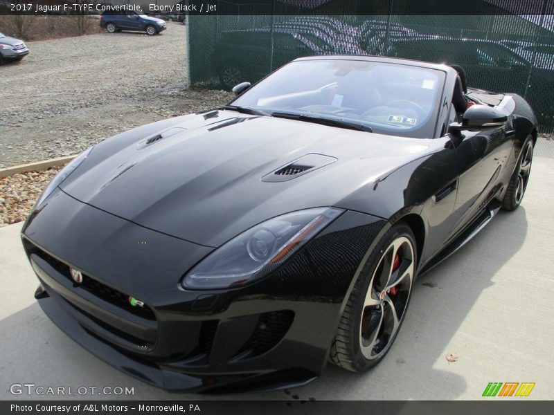 Ebony Black / Jet 2017 Jaguar F-TYPE Convertible