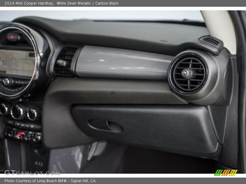 White Silver Metallic / Carbon Black 2014 Mini Cooper Hardtop