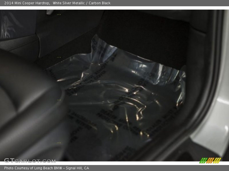 White Silver Metallic / Carbon Black 2014 Mini Cooper Hardtop