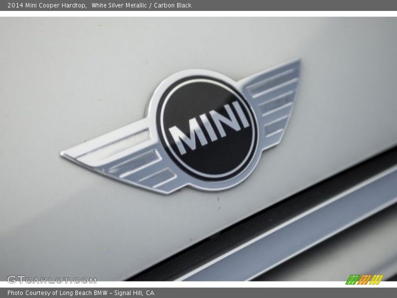 White Silver Metallic / Carbon Black 2014 Mini Cooper Hardtop