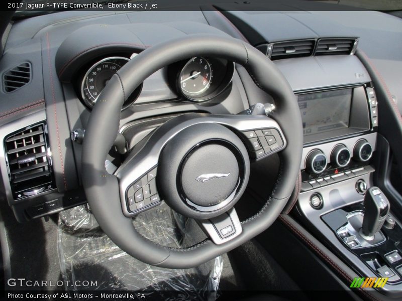 Dashboard of 2017 F-TYPE Convertible
