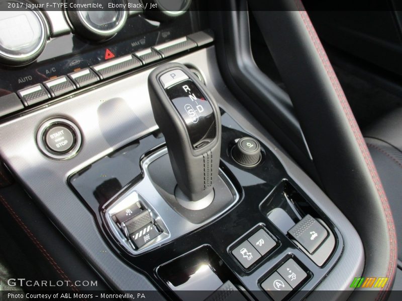  2017 F-TYPE Convertible 8 Speed Automatic Shifter