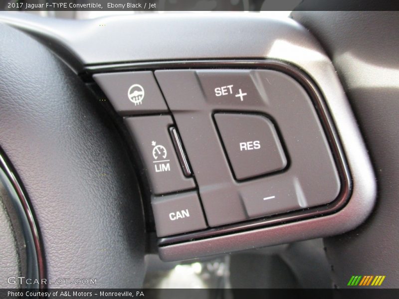 Ebony Black / Jet 2017 Jaguar F-TYPE Convertible