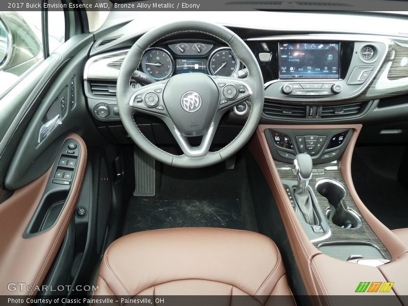 Bronze Alloy Metallic / Ebony 2017 Buick Envision Essence AWD