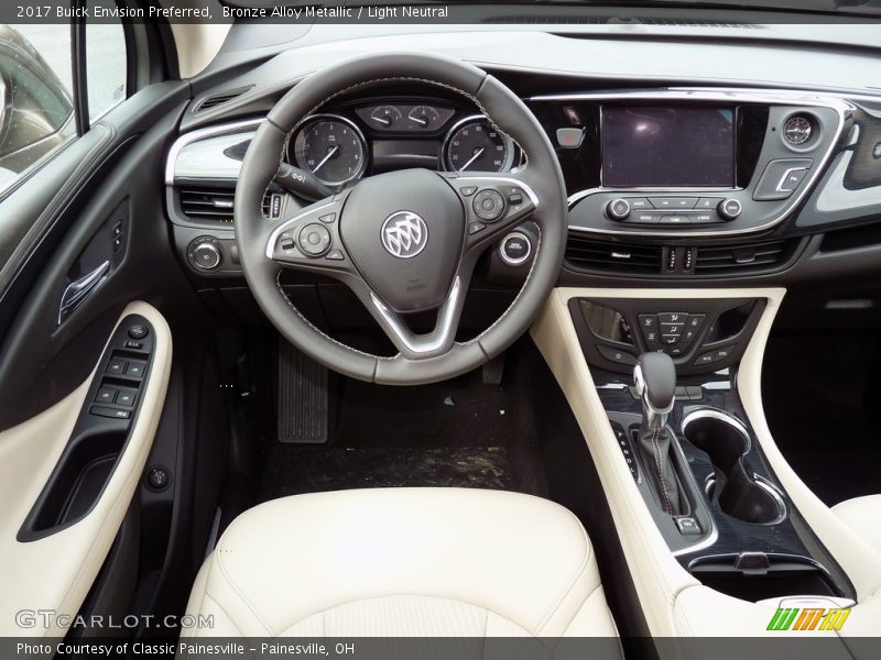 Bronze Alloy Metallic / Light Neutral 2017 Buick Envision Preferred