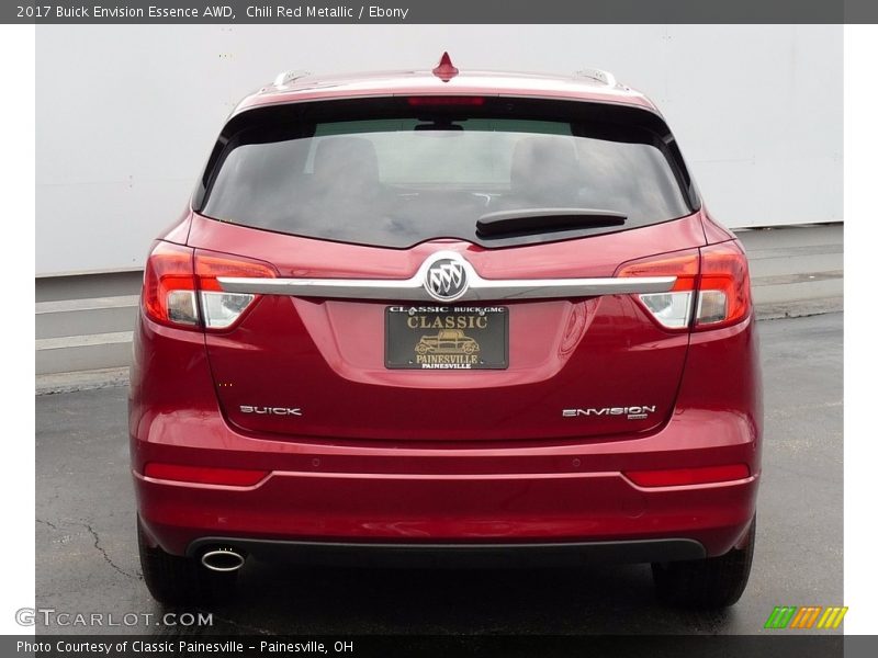 Chili Red Metallic / Ebony 2017 Buick Envision Essence AWD