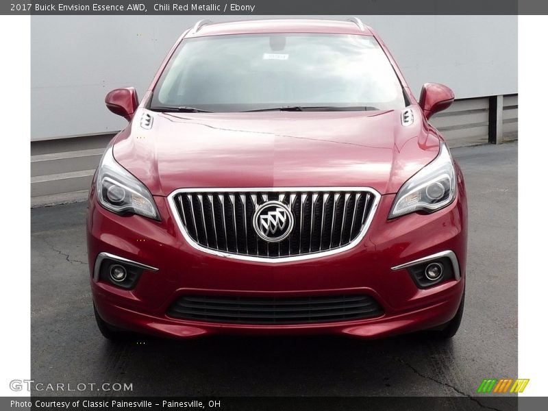 Chili Red Metallic / Ebony 2017 Buick Envision Essence AWD