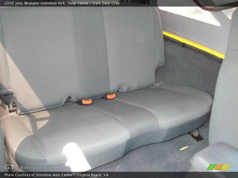 Solar Yellow / Dark Slate Gray 2006 Jeep Wrangler Unlimited 4x4