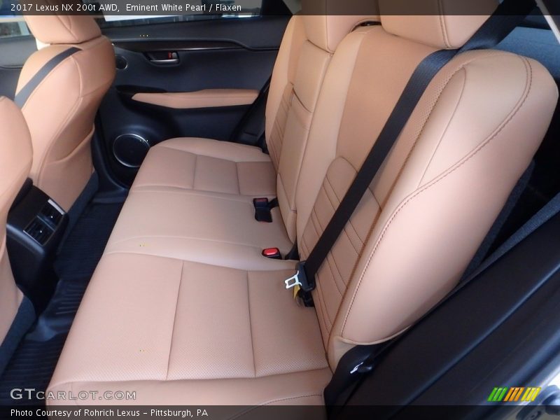 Eminent White Pearl / Flaxen 2017 Lexus NX 200t AWD