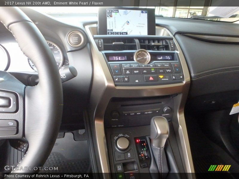 Eminent White Pearl / Flaxen 2017 Lexus NX 200t AWD