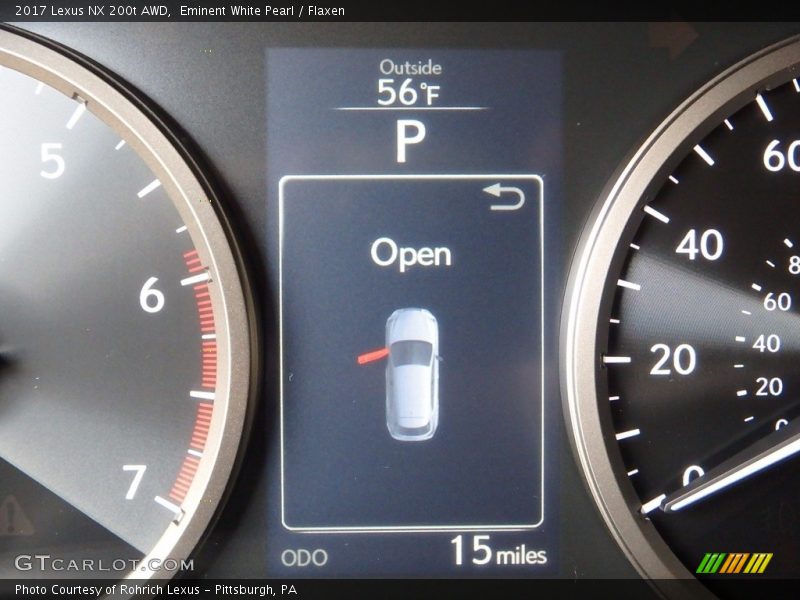 Eminent White Pearl / Flaxen 2017 Lexus NX 200t AWD