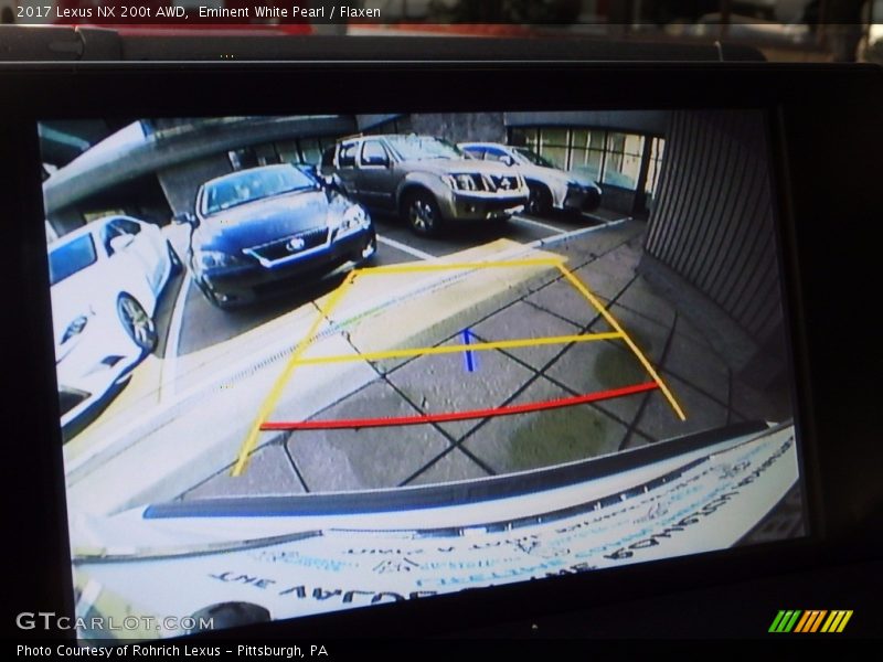Eminent White Pearl / Flaxen 2017 Lexus NX 200t AWD