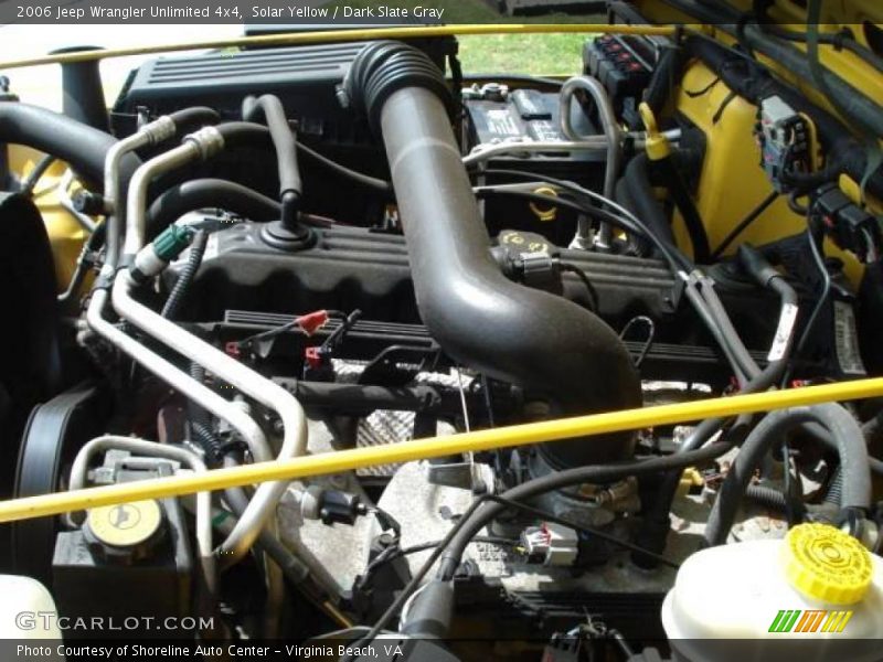 Solar Yellow / Dark Slate Gray 2006 Jeep Wrangler Unlimited 4x4
