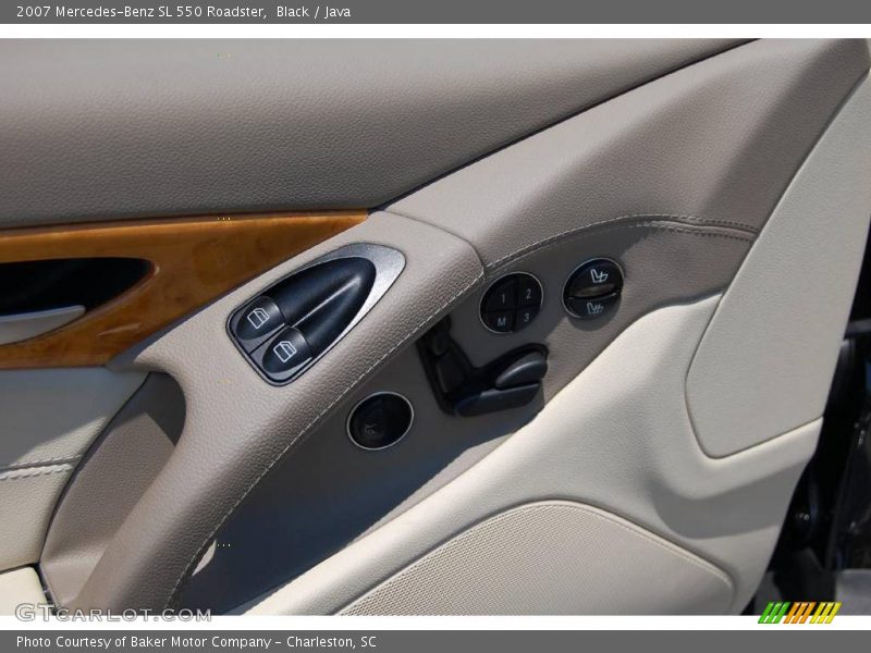 Black / Java 2007 Mercedes-Benz SL 550 Roadster