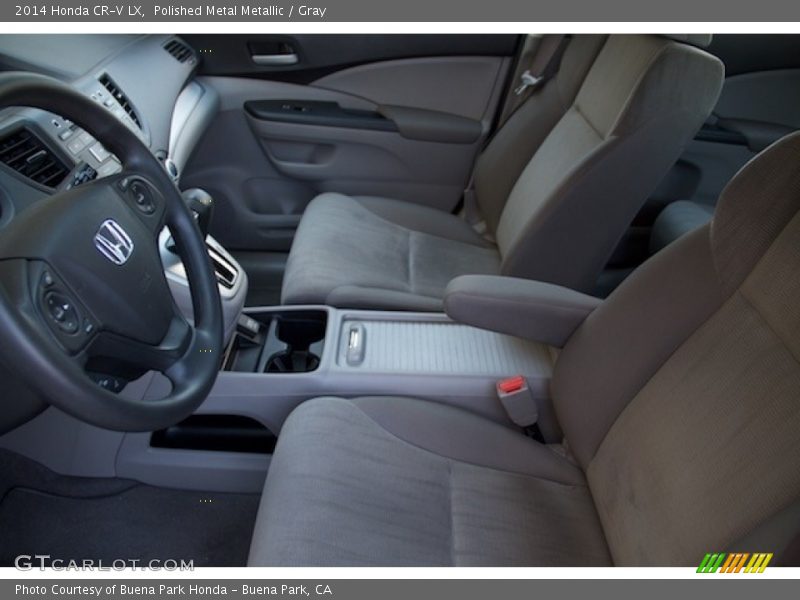 Polished Metal Metallic / Gray 2014 Honda CR-V LX