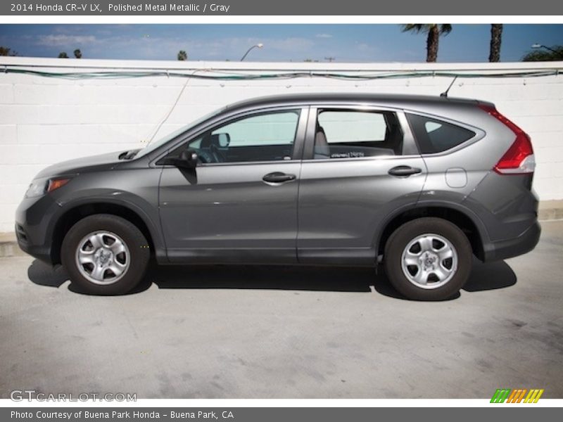 Polished Metal Metallic / Gray 2014 Honda CR-V LX