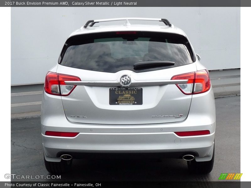 Galaxy Silver Metallic / Light Neutral 2017 Buick Envision Premium AWD