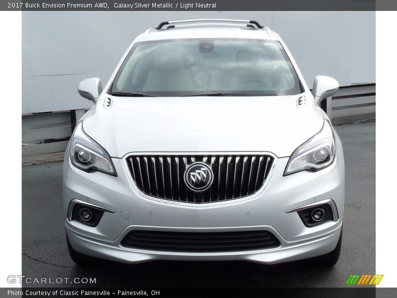 Galaxy Silver Metallic / Light Neutral 2017 Buick Envision Premium AWD