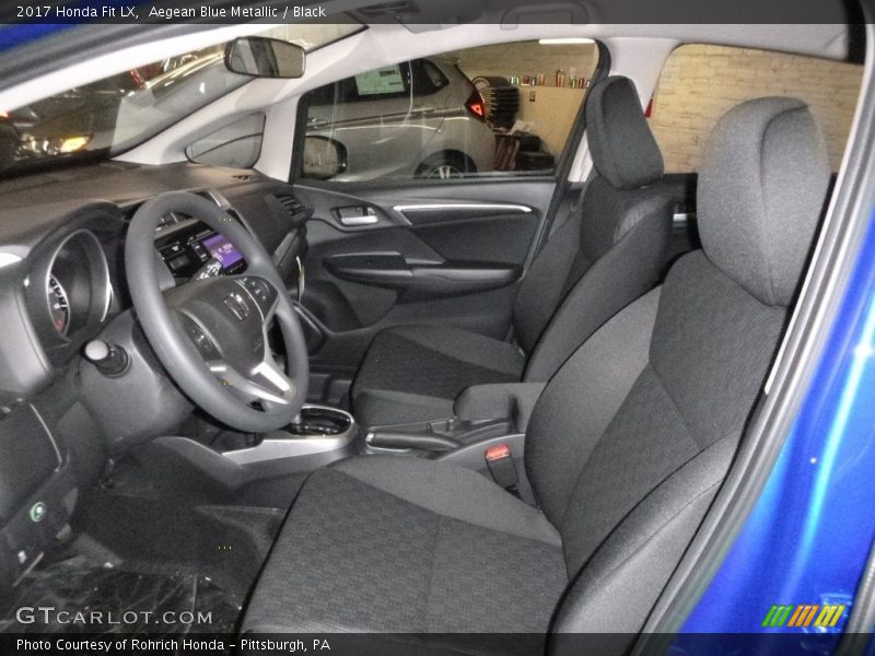 Front Seat of 2017 Fit LX