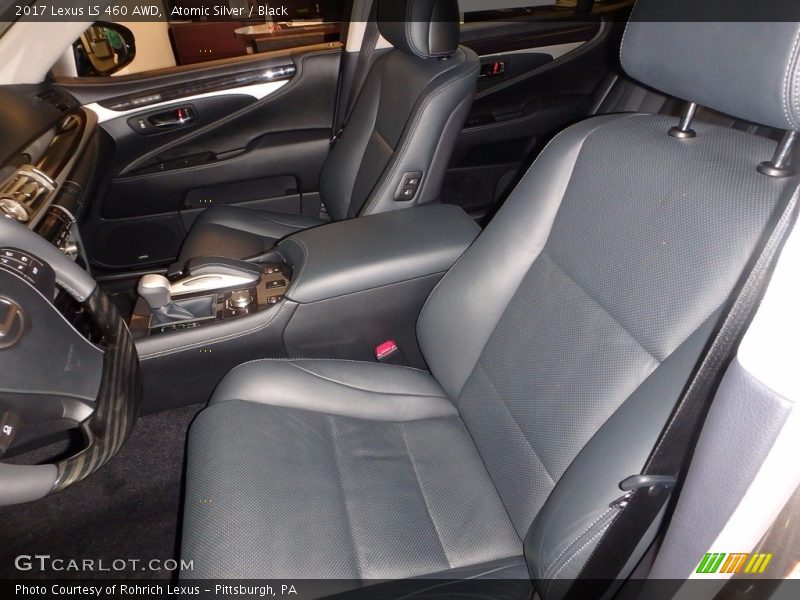 Atomic Silver / Black 2017 Lexus LS 460 AWD
