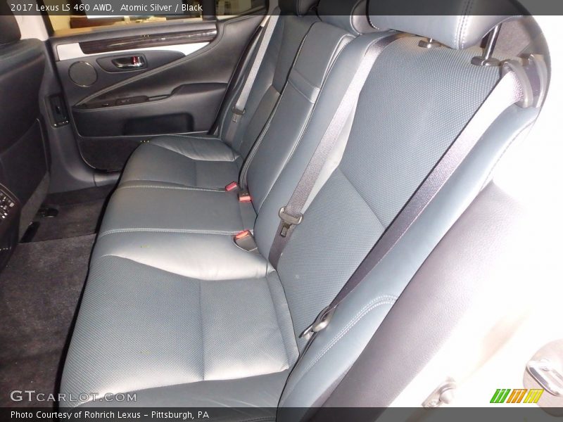 Atomic Silver / Black 2017 Lexus LS 460 AWD