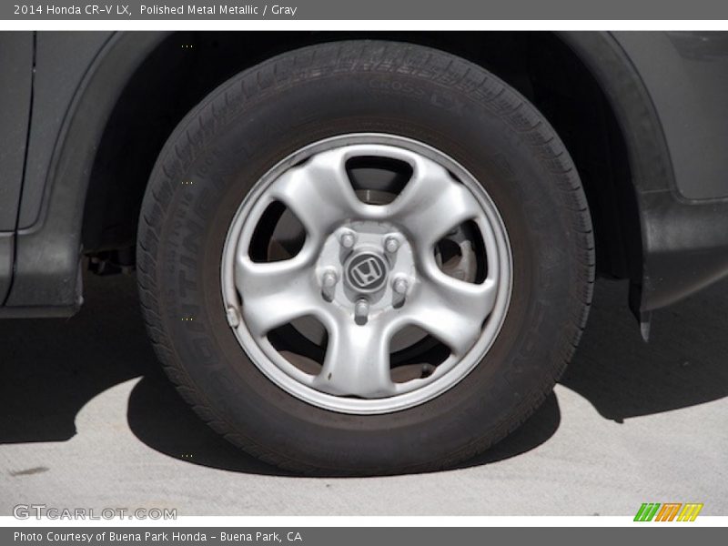 Polished Metal Metallic / Gray 2014 Honda CR-V LX