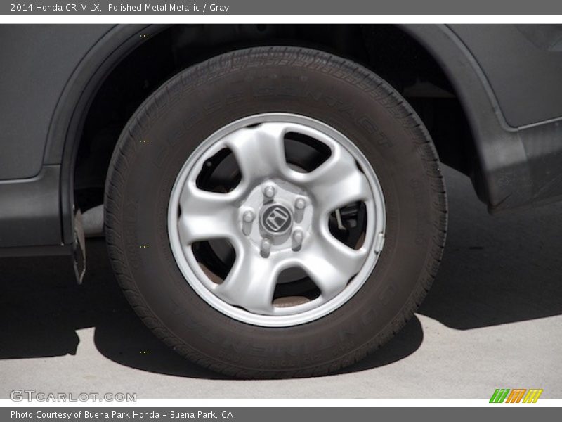 Polished Metal Metallic / Gray 2014 Honda CR-V LX