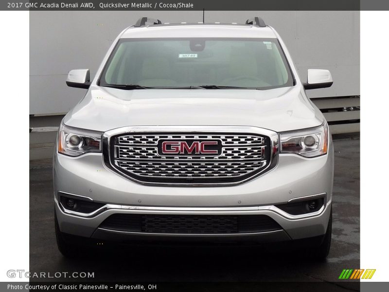 Quicksilver Metallic / Cocoa/Shale 2017 GMC Acadia Denali AWD