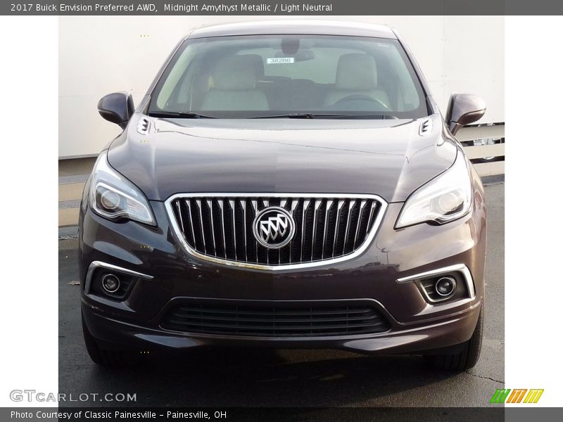 Midnight Amythyst Metallic / Light Neutral 2017 Buick Envision Preferred AWD