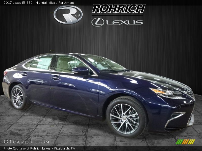 Nightfall Mica / Parchment 2017 Lexus ES 350