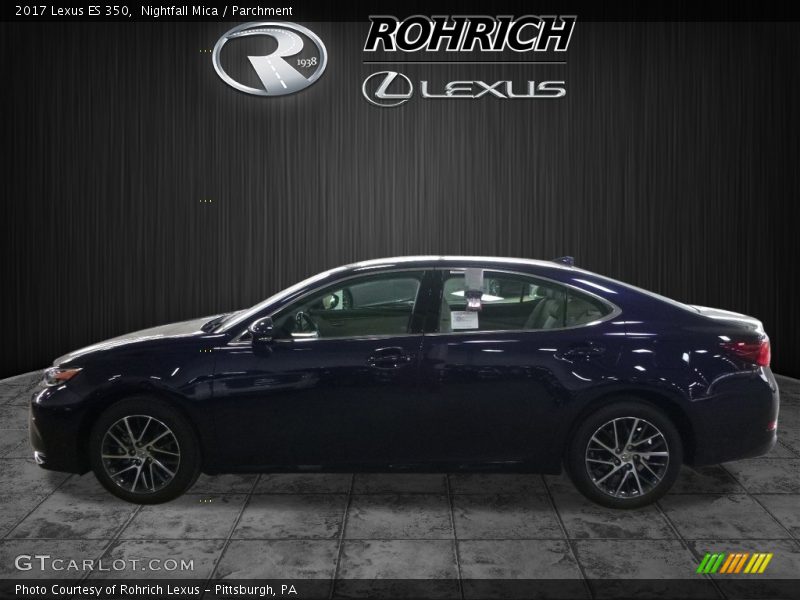 Nightfall Mica / Parchment 2017 Lexus ES 350
