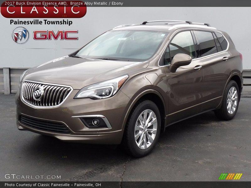 Bronze Alloy Metallic / Ebony 2017 Buick Envision Essence AWD