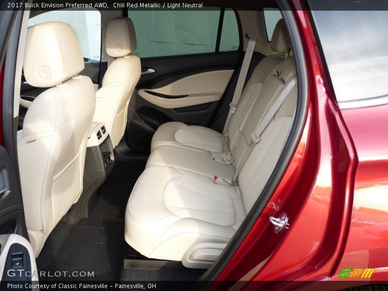 Chili Red Metallic / Light Neutral 2017 Buick Envision Preferred AWD