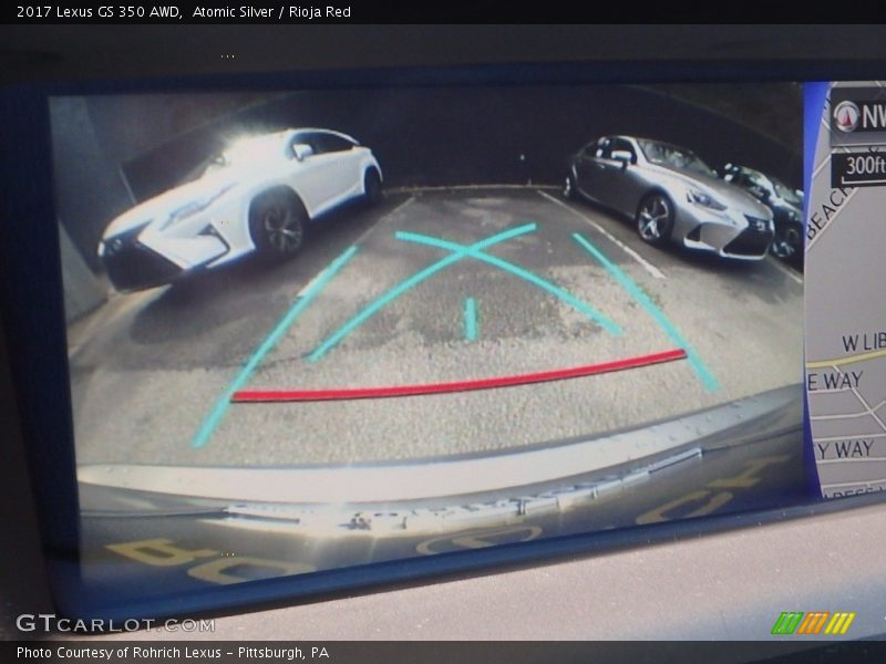 Atomic Silver / Rioja Red 2017 Lexus GS 350 AWD