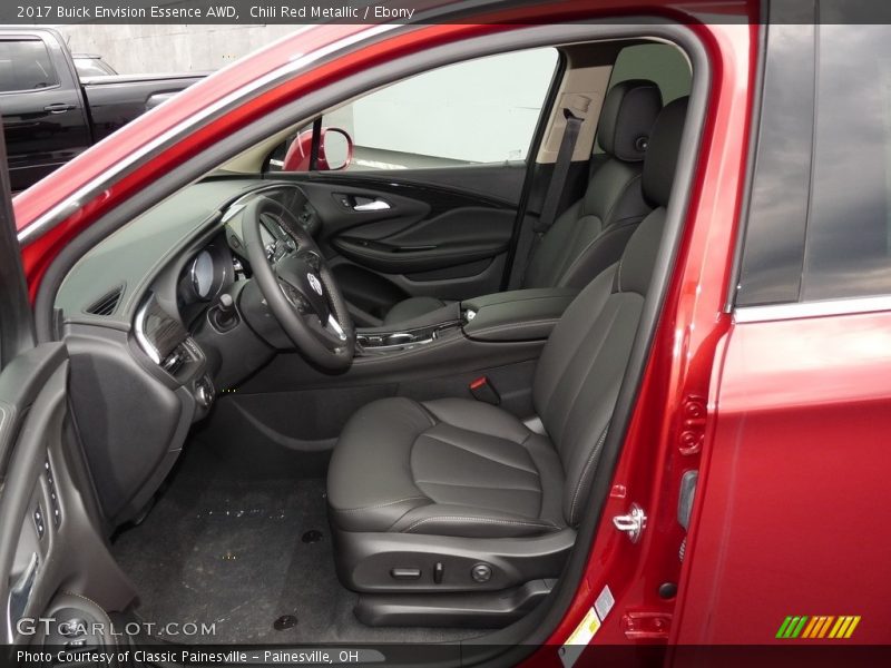 Chili Red Metallic / Ebony 2017 Buick Envision Essence AWD