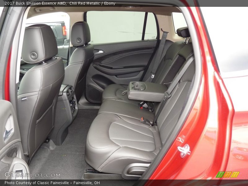 Chili Red Metallic / Ebony 2017 Buick Envision Essence AWD
