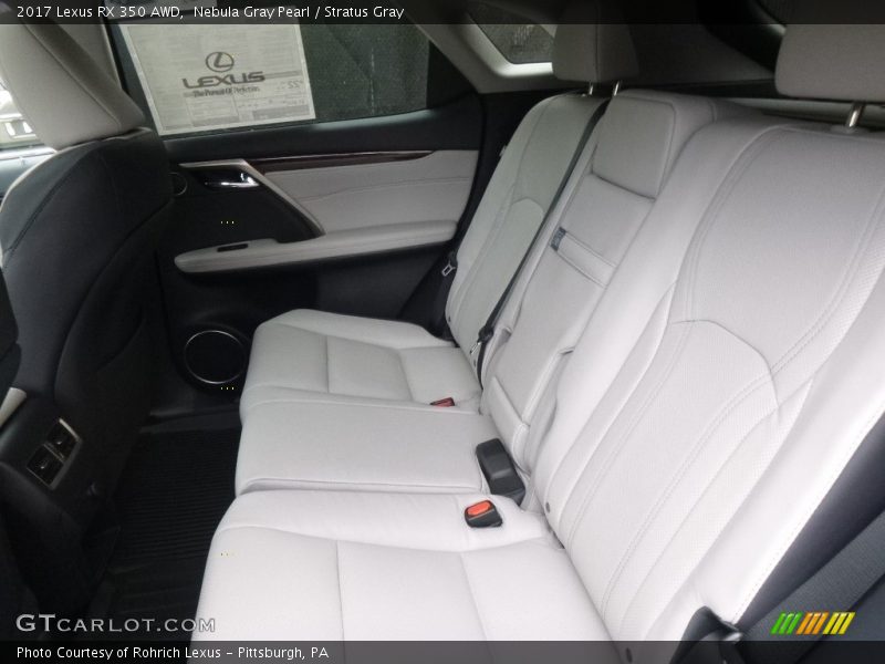 Nebula Gray Pearl / Stratus Gray 2017 Lexus RX 350 AWD