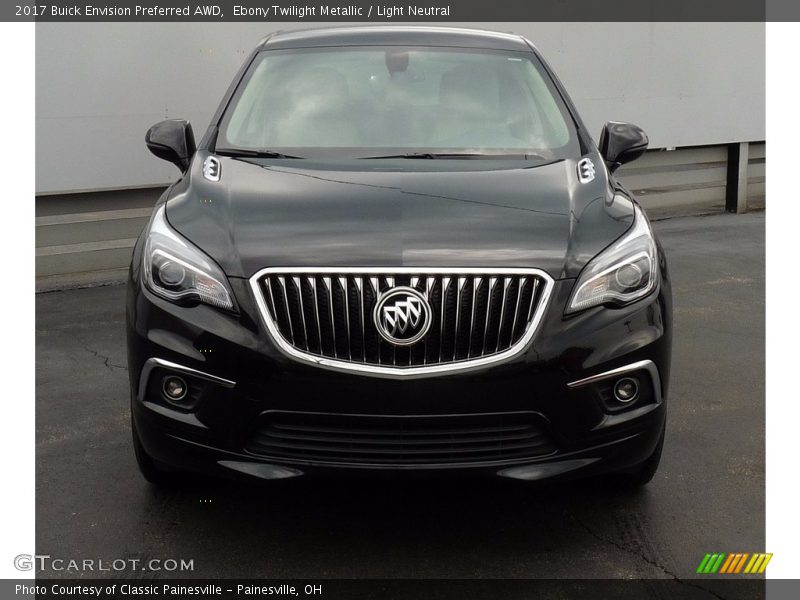 Ebony Twilight Metallic / Light Neutral 2017 Buick Envision Preferred AWD