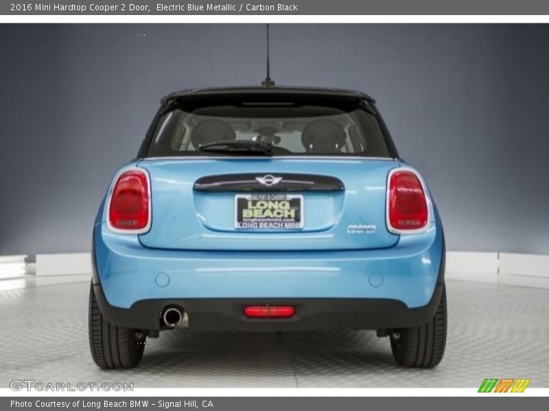 Electric Blue Metallic / Carbon Black 2016 Mini Hardtop Cooper 2 Door