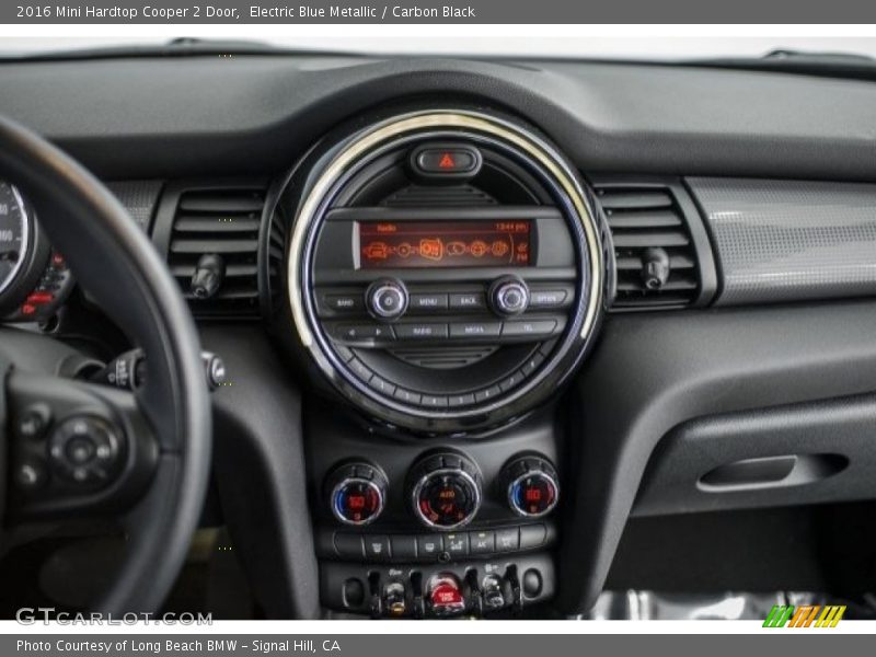 Electric Blue Metallic / Carbon Black 2016 Mini Hardtop Cooper 2 Door