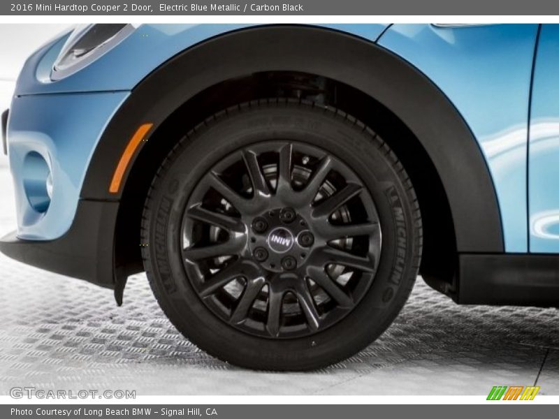 Electric Blue Metallic / Carbon Black 2016 Mini Hardtop Cooper 2 Door