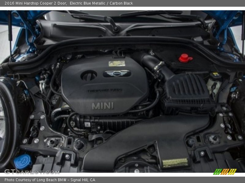 Electric Blue Metallic / Carbon Black 2016 Mini Hardtop Cooper 2 Door