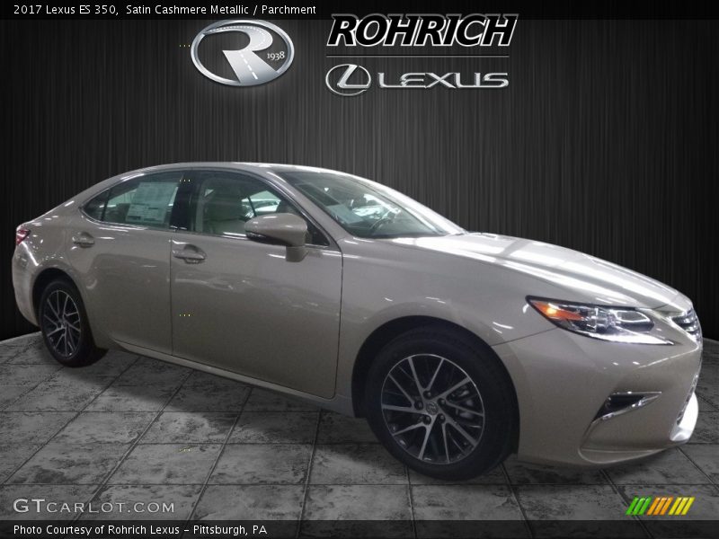 Satin Cashmere Metallic / Parchment 2017 Lexus ES 350
