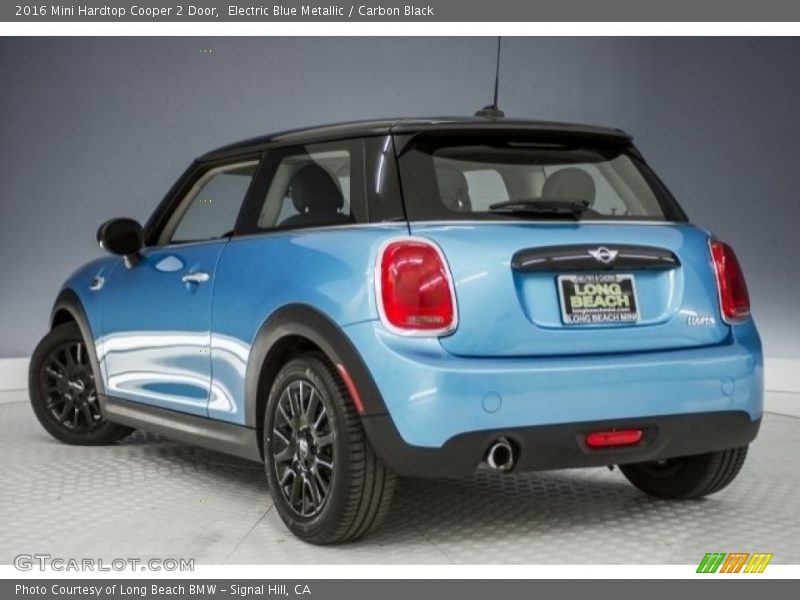 Electric Blue Metallic / Carbon Black 2016 Mini Hardtop Cooper 2 Door