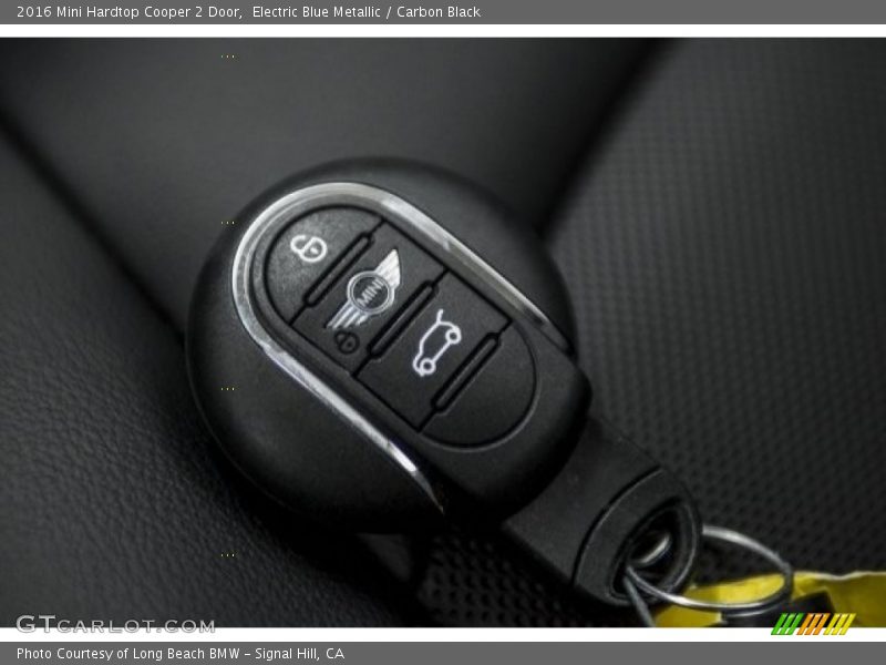 Electric Blue Metallic / Carbon Black 2016 Mini Hardtop Cooper 2 Door
