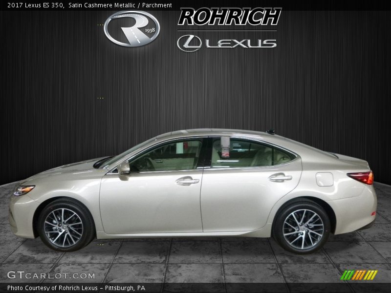 Satin Cashmere Metallic / Parchment 2017 Lexus ES 350