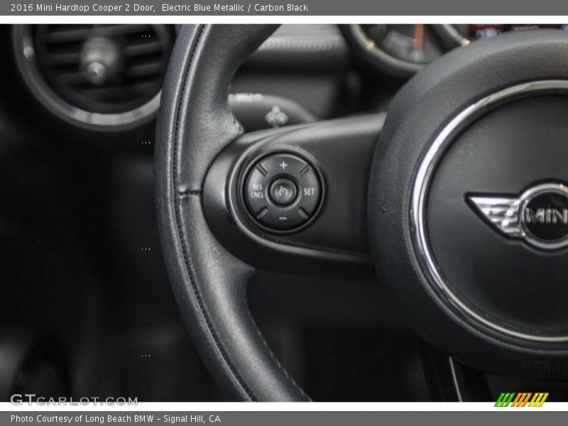 Electric Blue Metallic / Carbon Black 2016 Mini Hardtop Cooper 2 Door
