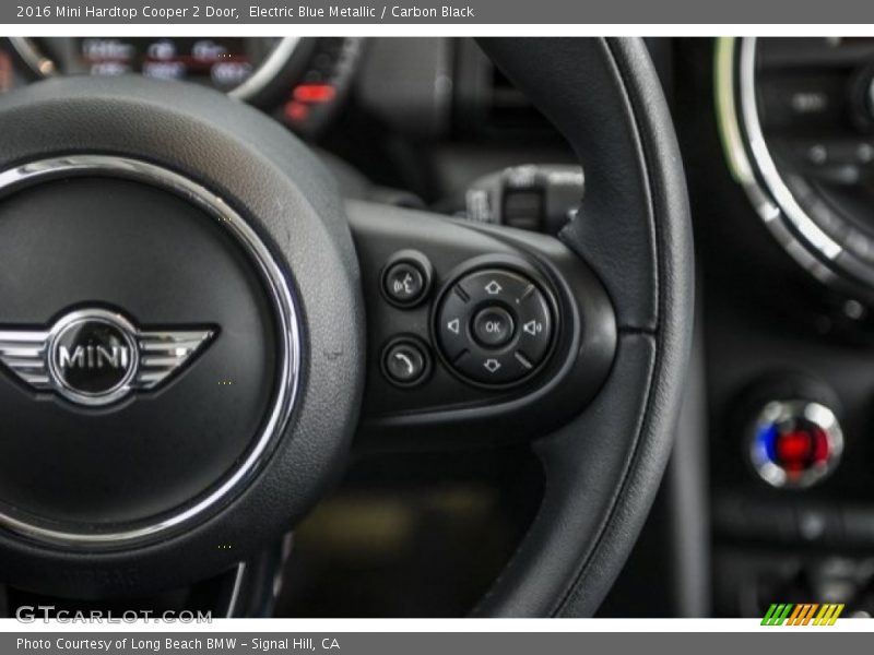 Electric Blue Metallic / Carbon Black 2016 Mini Hardtop Cooper 2 Door