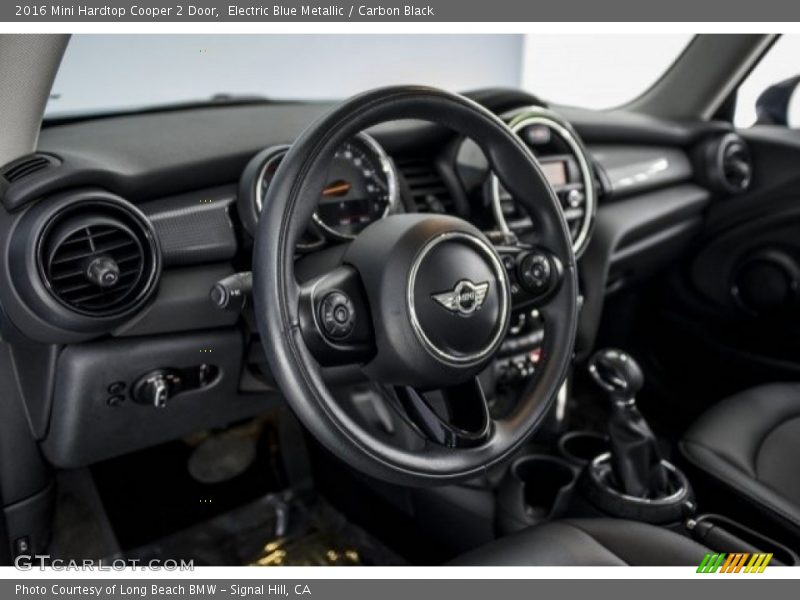 Electric Blue Metallic / Carbon Black 2016 Mini Hardtop Cooper 2 Door